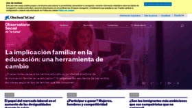 What Observatoriosociallacaixa.org website looked like in 2019 (4 years ago)