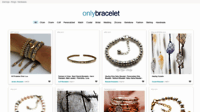 What Onlybracelet.com website looked like in 2019 (4 years ago)