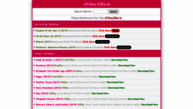 What Ofilmyzilla.in website looked like in 2019 (7 years ago)