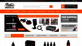 What Onlinetattoowholesale.com website looked like in 2019 (4 years ago)