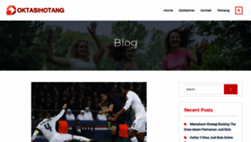 What Oktasihotang.com website looked like in 2019 (4 years ago)