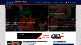 What Onlygators.com website looked like in 2019 (4 years ago)