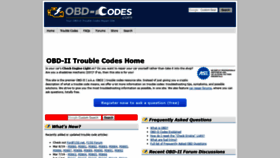 What Obd-codes.com website looked like in 2019 (6 years ago)