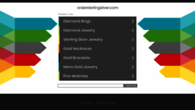 What Ordersterlingsilver.com website looked like in 2019 (4 years ago)