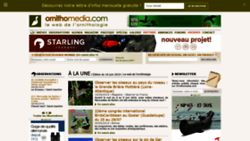 What Ornithomedia.com website looked like in 2019 (4 years ago)