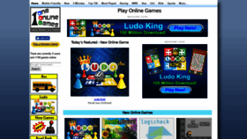 What Oneonlinegames.com website looked like in 2019 (4 years ago)