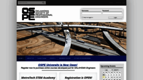 What Ospe.org website looked like in 2019 (6 years ago)
