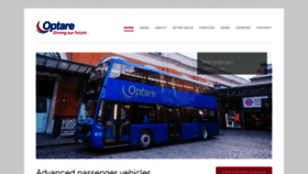 What Optare.com website looked like in 2019 (4 years ago)
