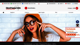 What Occhialando.eu website looked like in 2019 (5 years ago)