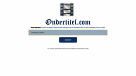 What Ondertitel.org website looked like in 2019 (4 years ago)