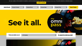 What Omniplex.ie website looked like in 2019 (4 years ago)