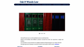 What Oakandwuudslaw.com website looked like in 2019 (4 years ago)