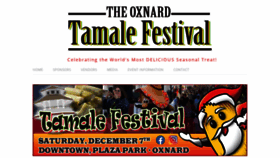 What Oxnardtamalefestival.com website looked like in 2019 (4 years ago)