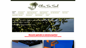 What Olivetreetravel.com website looked like in 2019 (4 years ago)