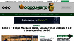 What Odocumento.com.br website looked like in 2019 (4 years ago)