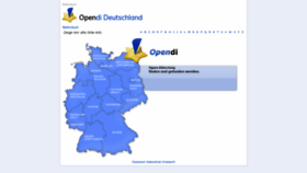 What Opendi.de website looked like in 2019 (4 years ago)