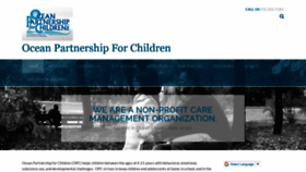 What Oceanpartnership.org website looked like in 2019 (4 years ago)