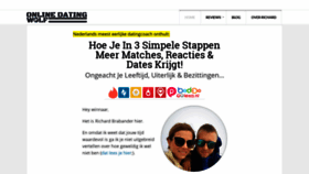 What Onlinedatingwolf.nl website looked like in 2019 (4 years ago)