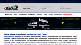 What Outsourcingwall.com website looked like in 2019 (4 years ago)