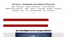 What Oesi-greys.at website looked like in 2019 (4 years ago)