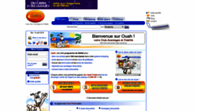 What Ouah.com website looked like in 2019 (4 years ago)