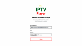 What Onlineiptvplayer.com website looked like in 2019 (4 years ago)