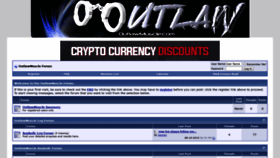 What Outlawmuscle.com website looked like in 2019 (4 years ago)