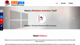 What Officialkmspico.com website looked like in 2019 (4 years ago)