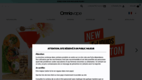 What Omniavape.com website looked like in 2019 (4 years ago)