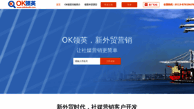 What Oklinkedin.com website looked like in 2019 (4 years ago)
