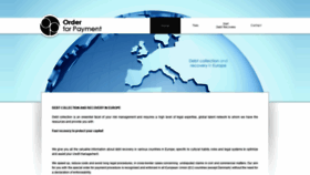 What Orderforpayment.com website looked like in 2019 (4 years ago)