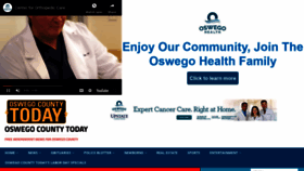 What Oswegocountytoday.com website looked like in 2019 (4 years ago)
