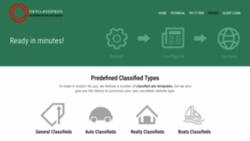 What Oxyclassifieds.com website looked like in 2019 (4 years ago)