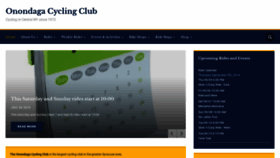What Onondagacyclingclub.org website looked like in 2019 (4 years ago)