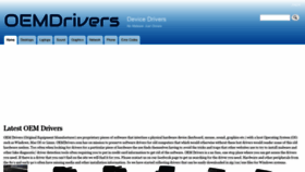 What Oemdrivers.com website looked like in 2019 (4 years ago)