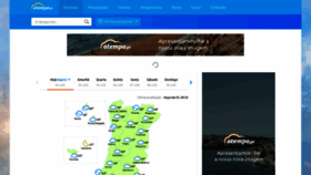 What Otempo.pt website looked like in 2019 (5 years ago)