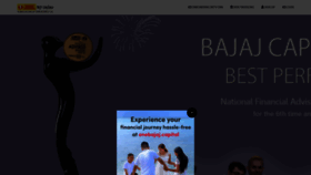 What Onlinemf.bajajcapital.com website looked like in 2019 (4 years ago)