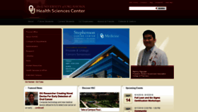 What Ouhsc.edu website looked like in 2019 (4 years ago)