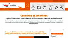What Observatorio.escueladealimentacion.es website looked like in 2019 (4 years ago)