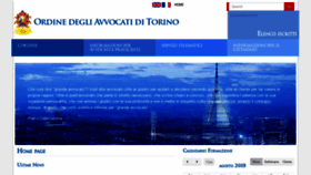 What Ordineavvocatitorino.it website looked like in 2019 (4 years ago)