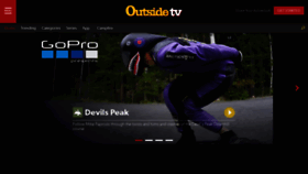 What Outsidetv.com website looked like in 2019 (4 years ago)