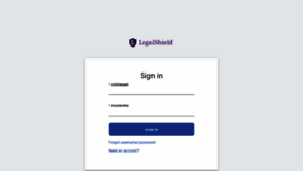 What Online.legalshield.com website looked like in 2019 (4 years ago)