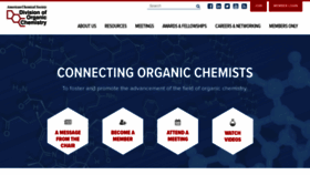 What Organicdivision.org website looked like in 2019 (4 years ago)