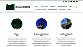 What Ornorml.org website looked like in 2019 (4 years ago)