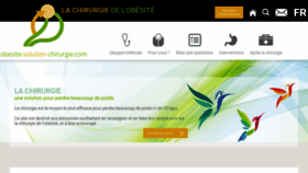 What Obesite-solution-chirurgie.fr website looked like in 2019 (4 years ago)
