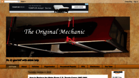 What Originalmechanic.com website looked like in 2019 (4 years ago)