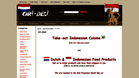 What Orideli.com website looked like in 2019 (4 years ago)