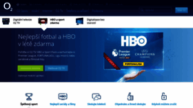 What O2tvsport.cz website looked like in 2019 (4 years ago)