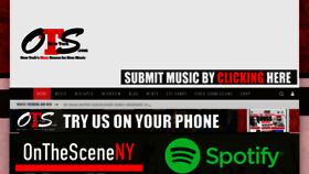 What Onthesceneny.com website looked like in 2019 (4 years ago)
