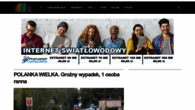 What Oswiecimonline.pl website looked like in 2019 (4 years ago)